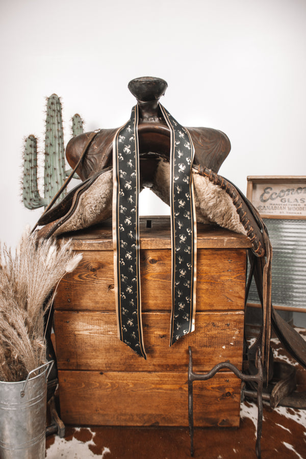 Black & Gold Broncs Twilly