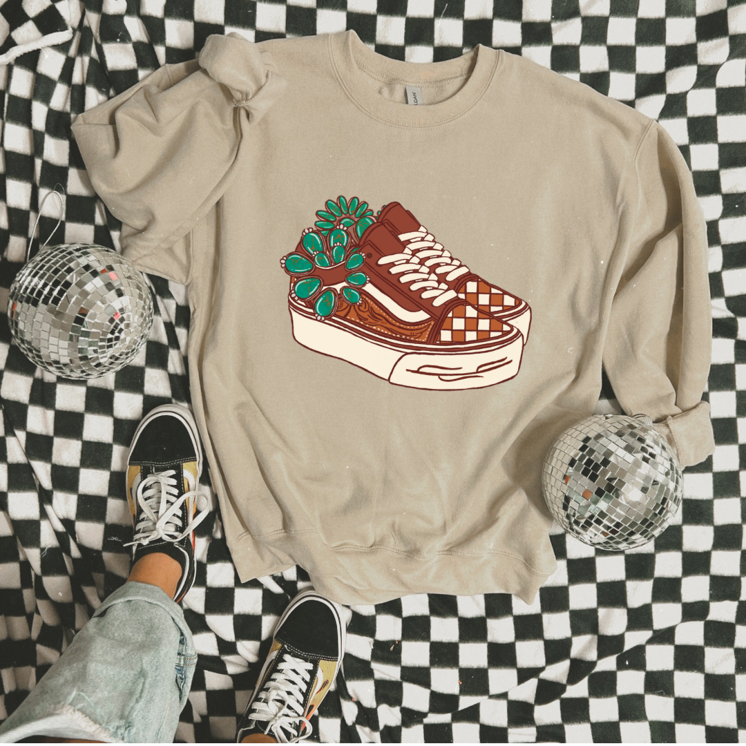 The Branded Roan - Off The Wall Crewneck