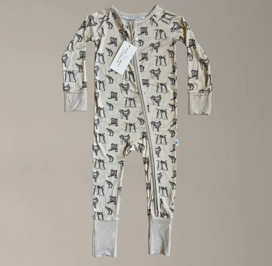 Cream Tack Room Sleepwear