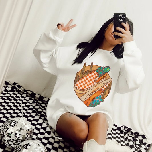 The Branded Roan - Checkered Shoes Crew