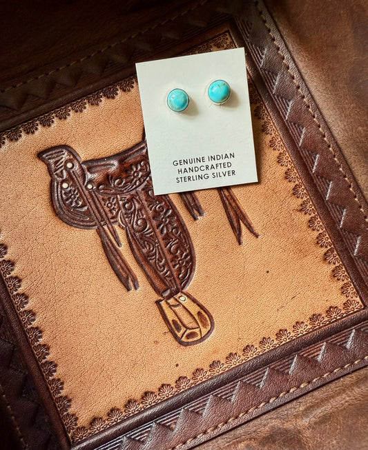 Mini Turquoise Studs