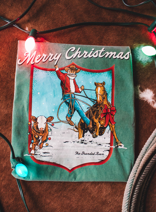 Santa’s Rodeo Tee