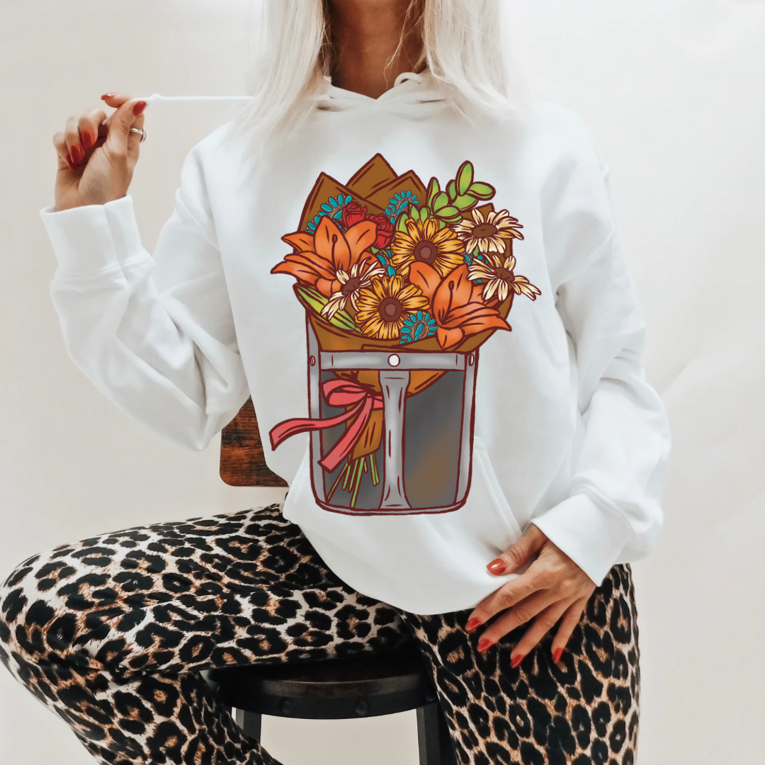 The Branded Roan - Ranch Bouquet Hoodie