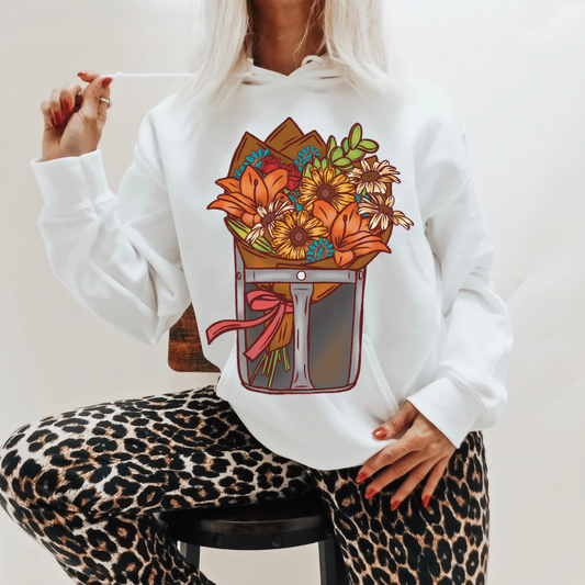 The Branded Roan - Ranch Bouquet Hoodie