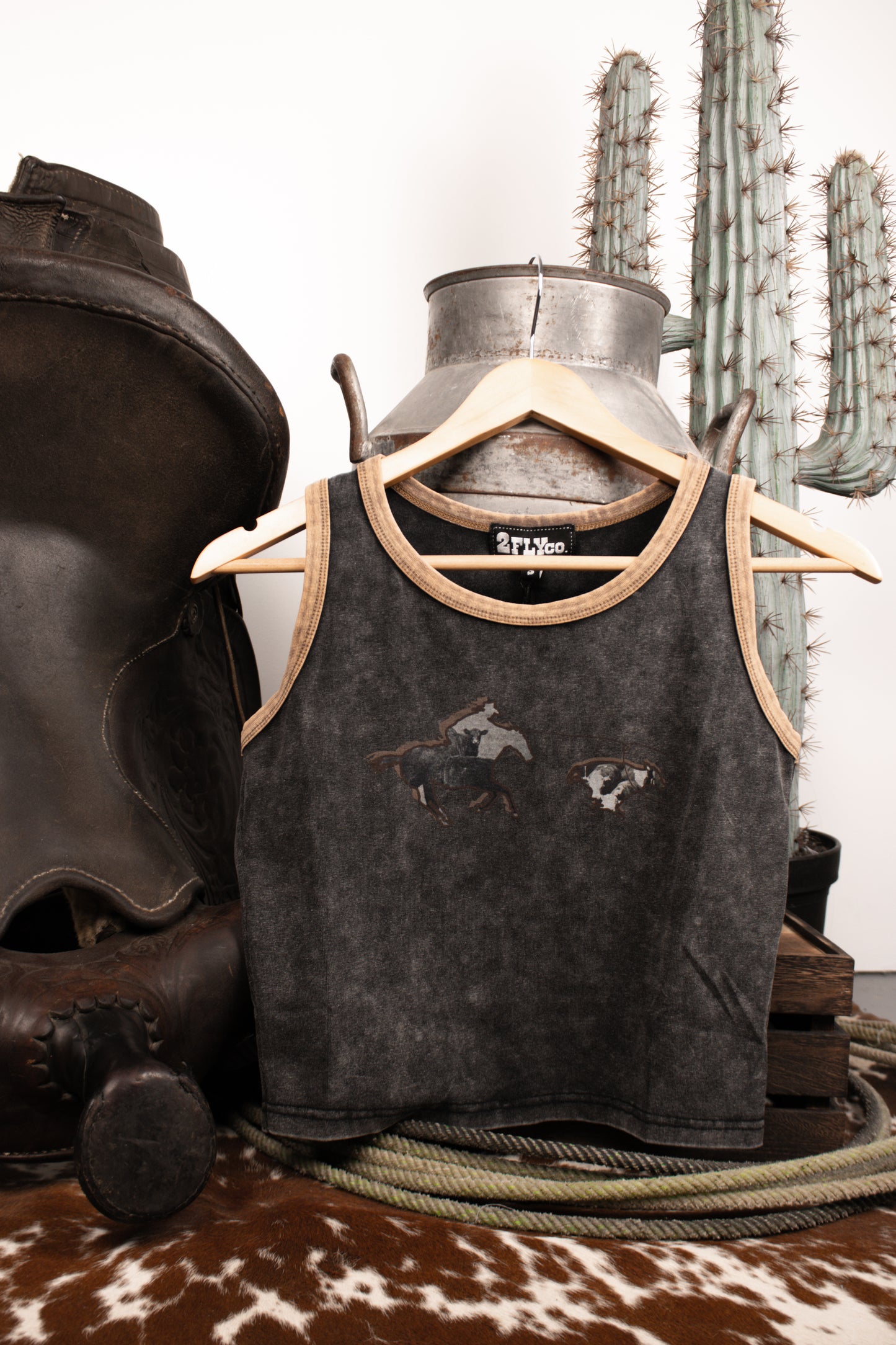 Collage Cowboy Tank