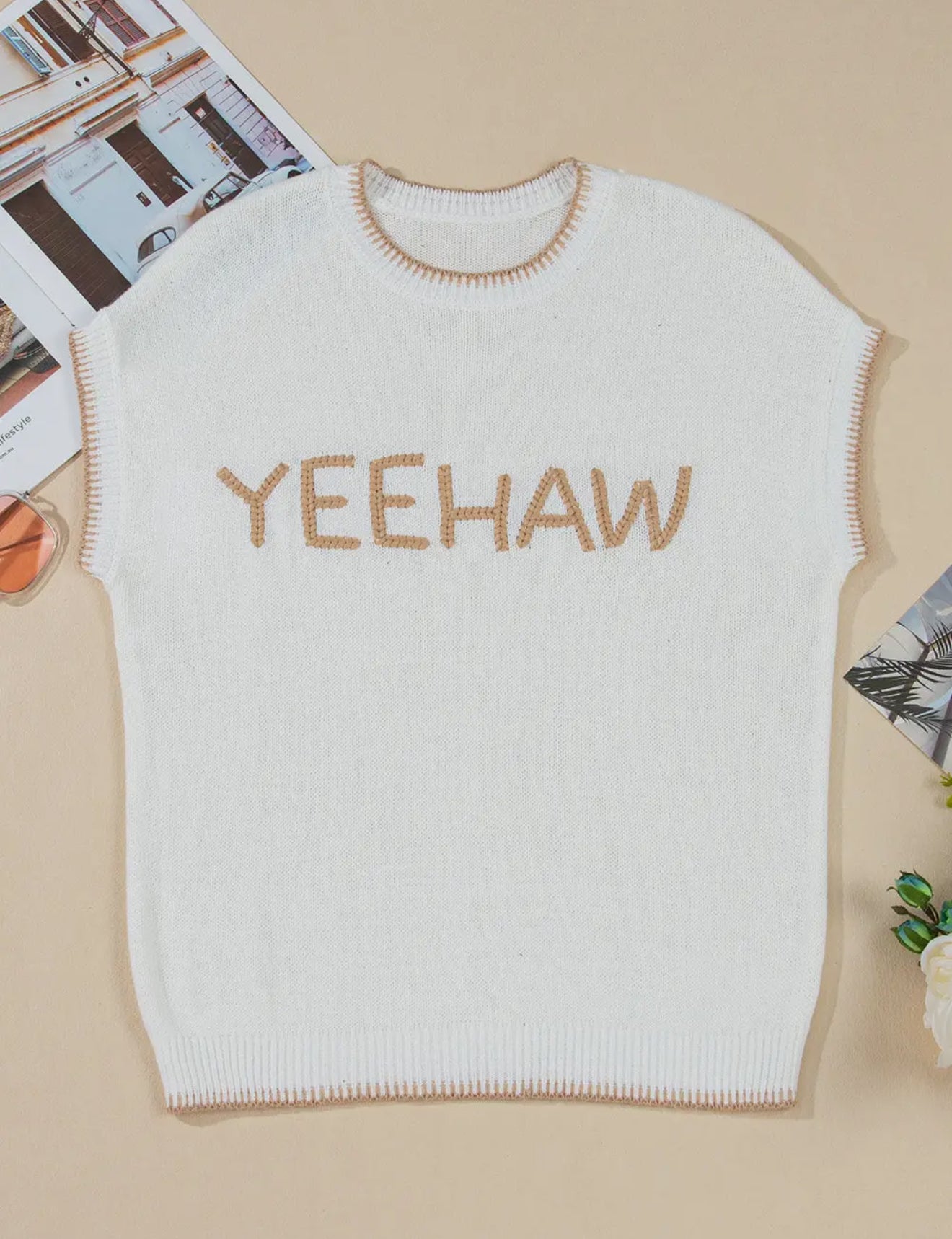 Yeehaw Knitted Vest
