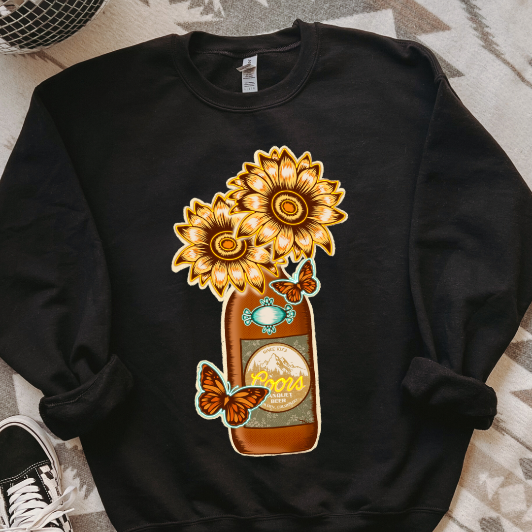 The Branded Roan - Sunflower Coors Crew