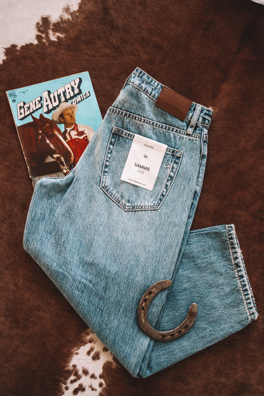 The Sammi Barrel Jean