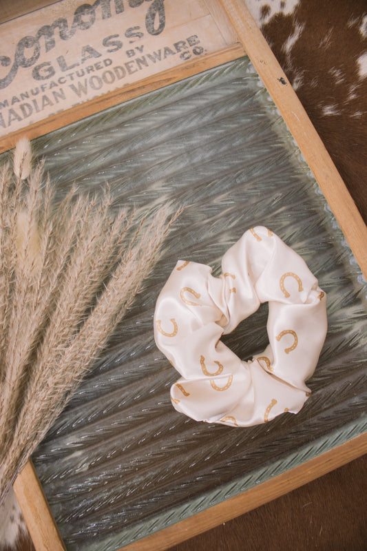 Horse Shoe Scrunchie