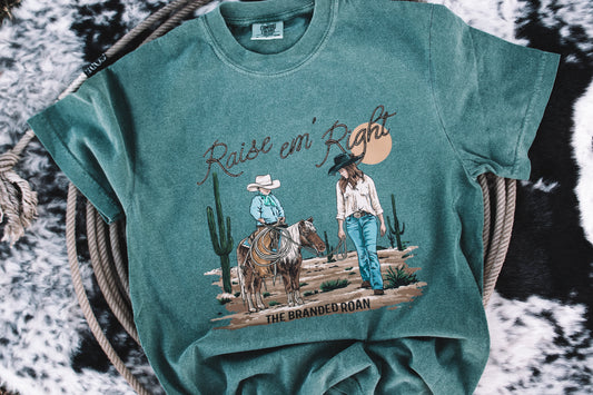 Raise Em Right Tee