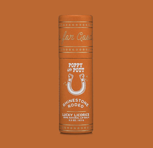 Poppy & Pout Lucky Licorice Lip Balm
