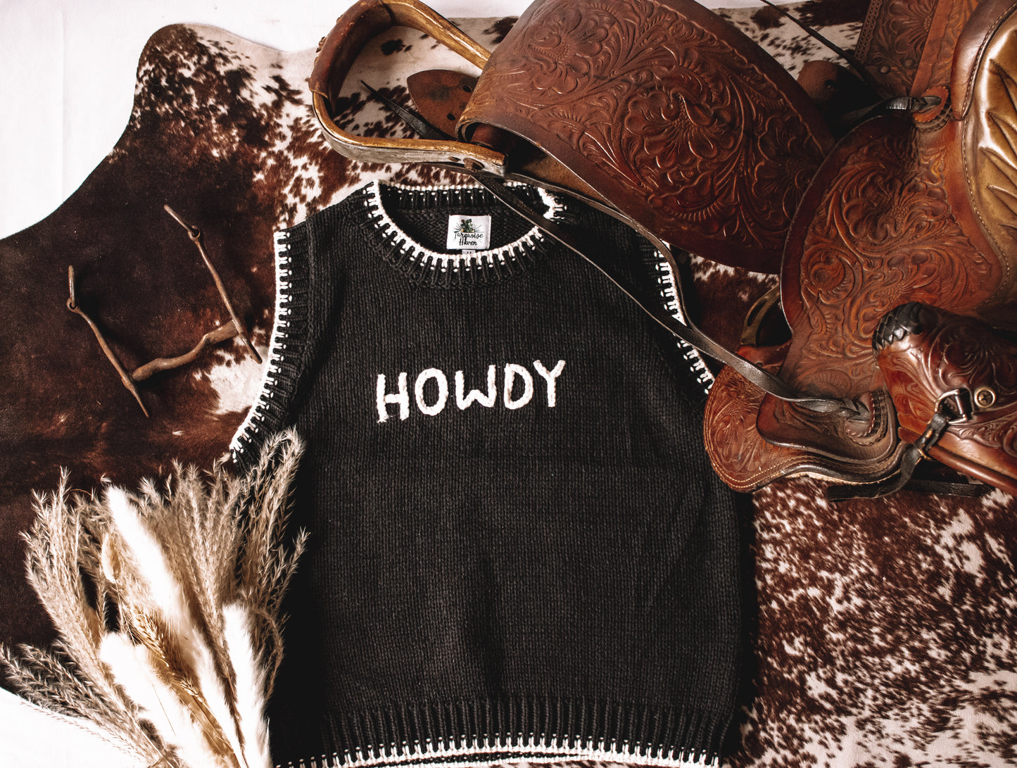 Whip Stitch Howdy Sweater Vest