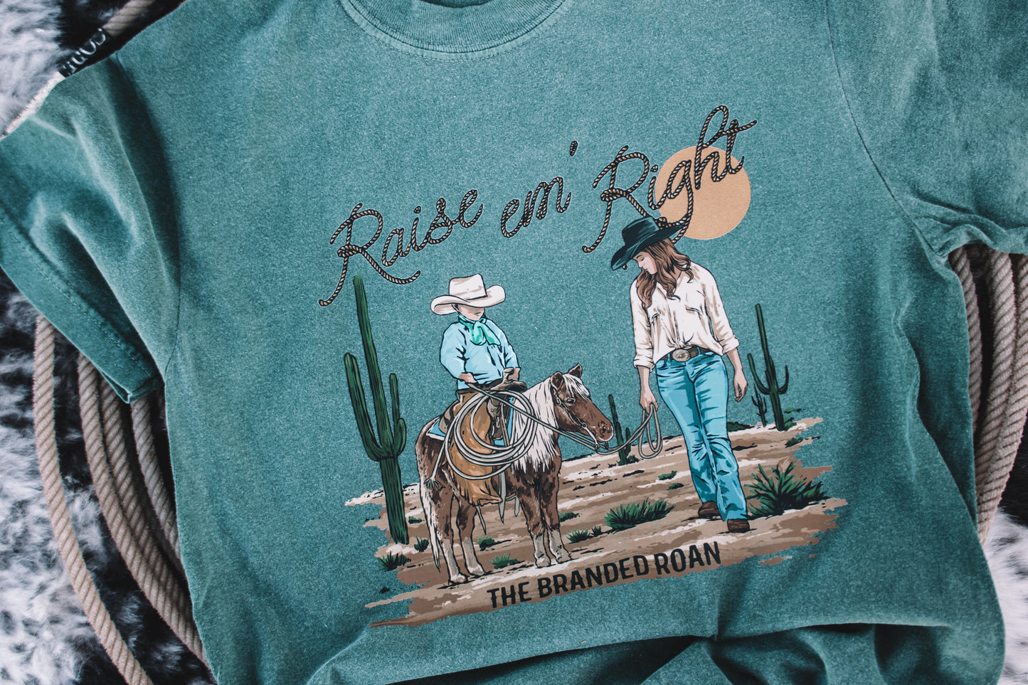 Raise Em Right Tee