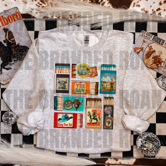 Vintage Match Box Crew