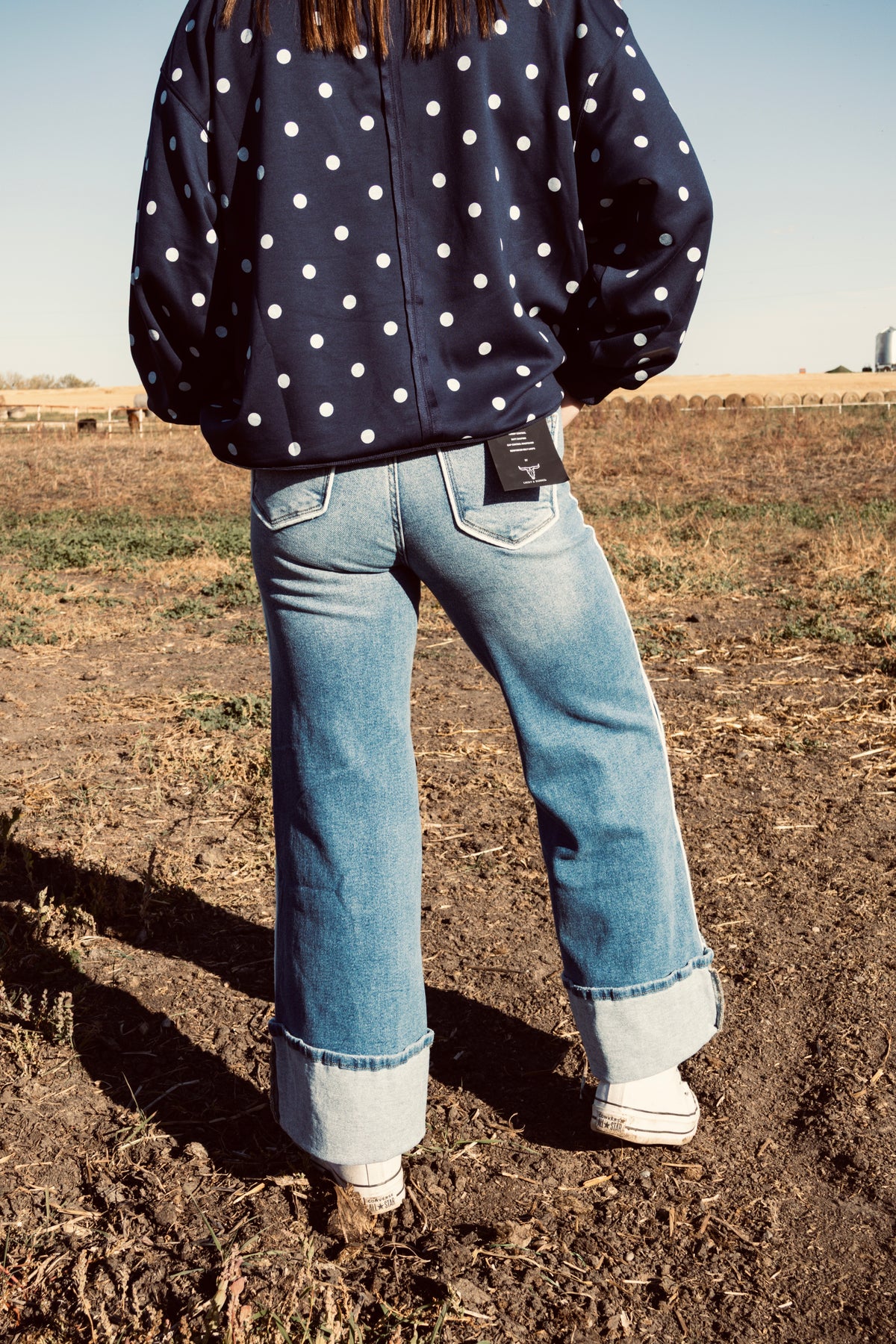 The Retro Cuff Jeans