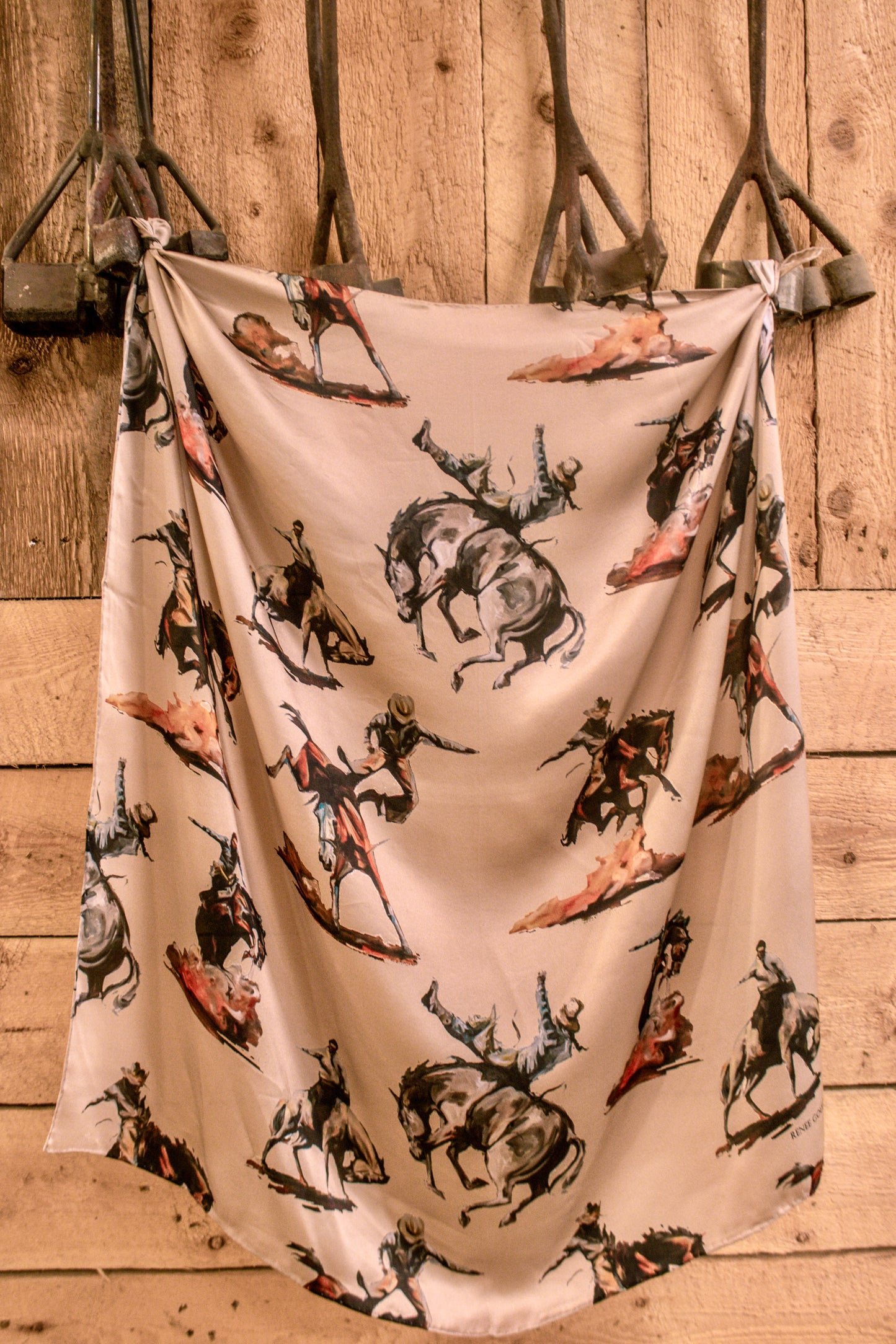 Bronc Silk Scarf
