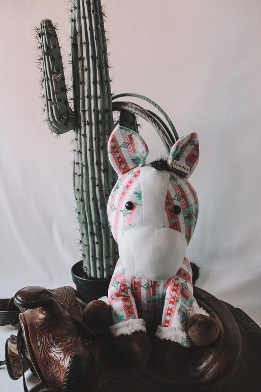 Pink & Turquoise Aztec Farm Pal