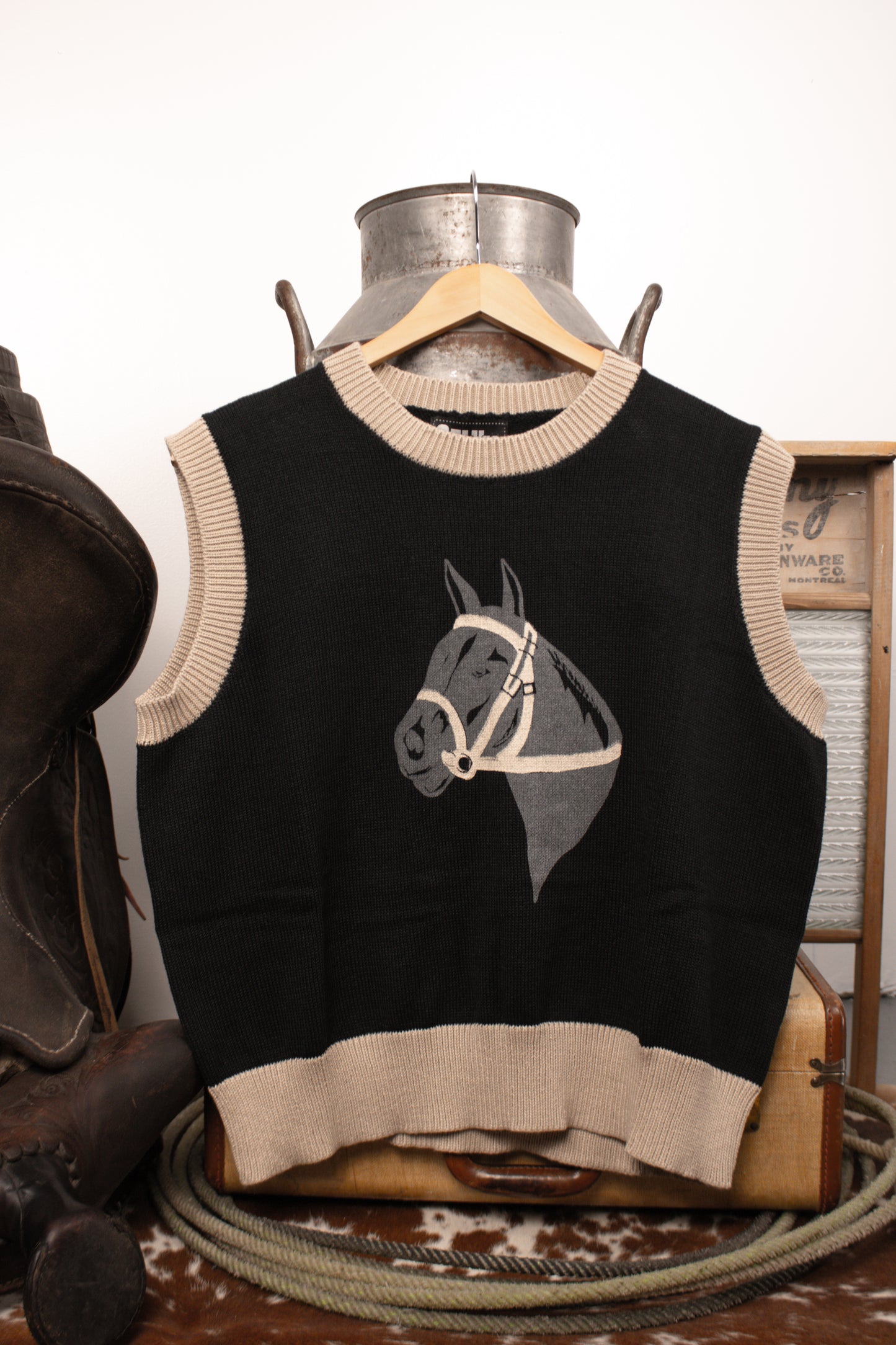 Retro Ranch Sweater Vest