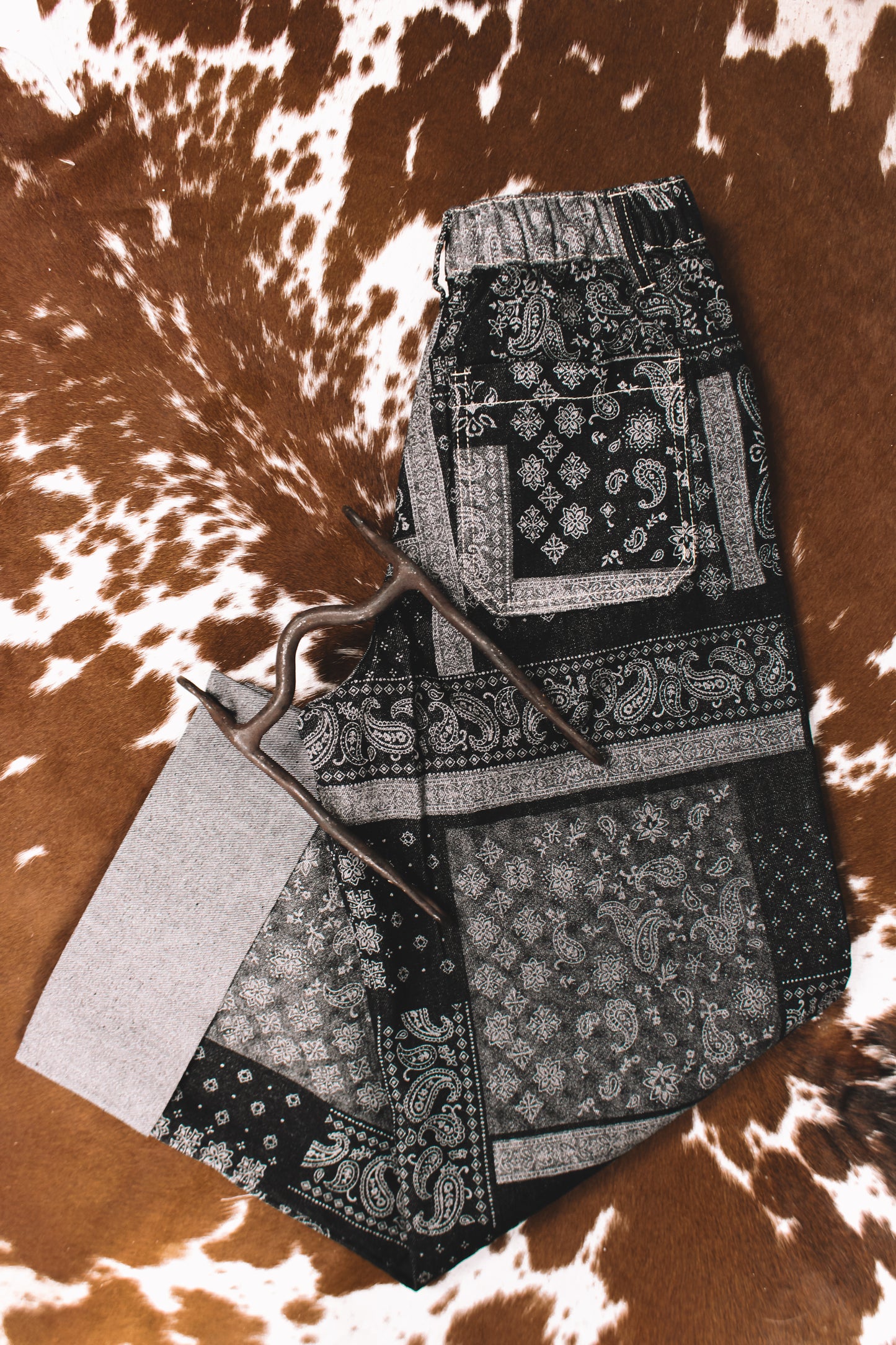 Paisley Cuff Jeans