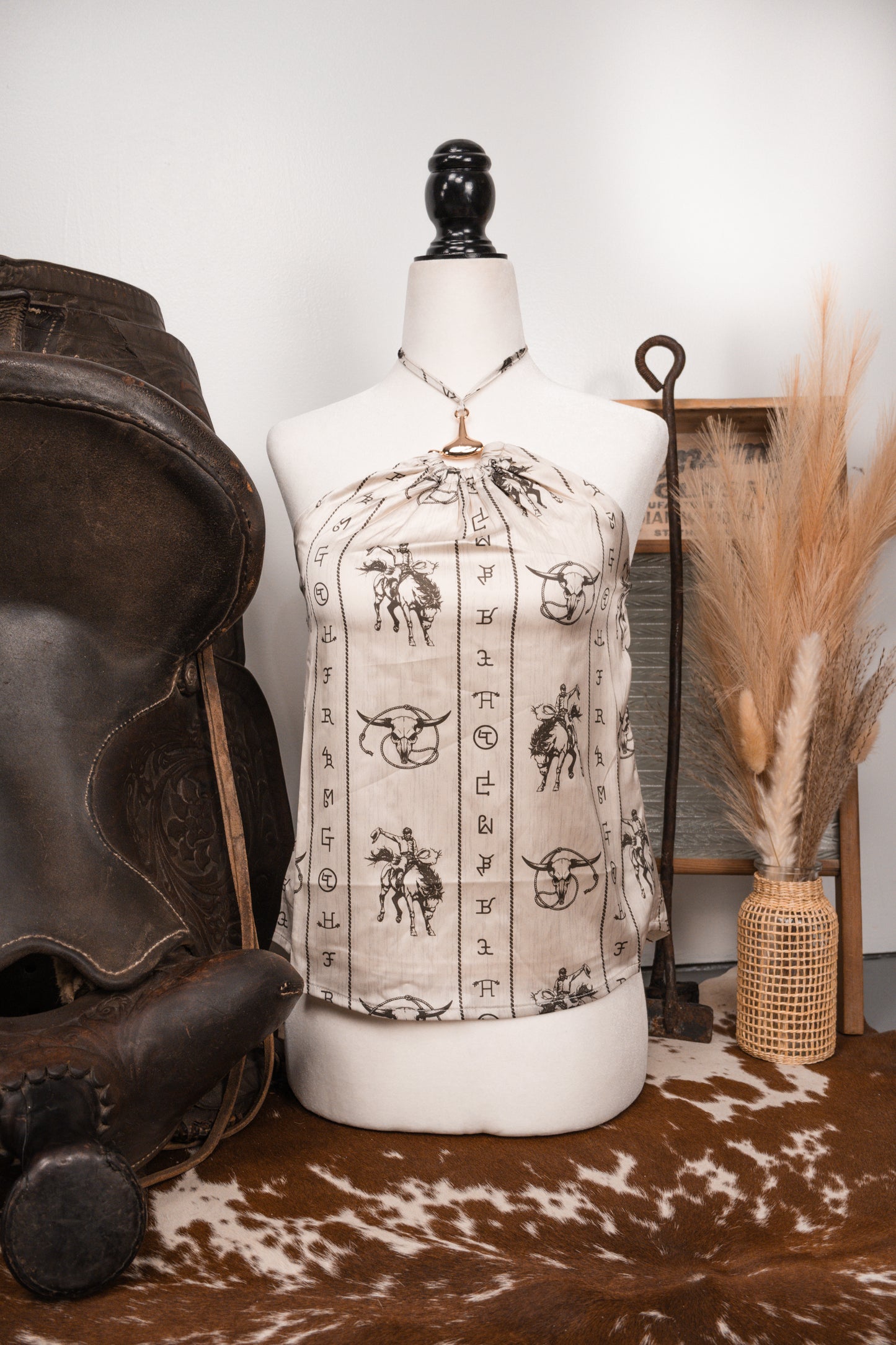The Roundup Halter Top