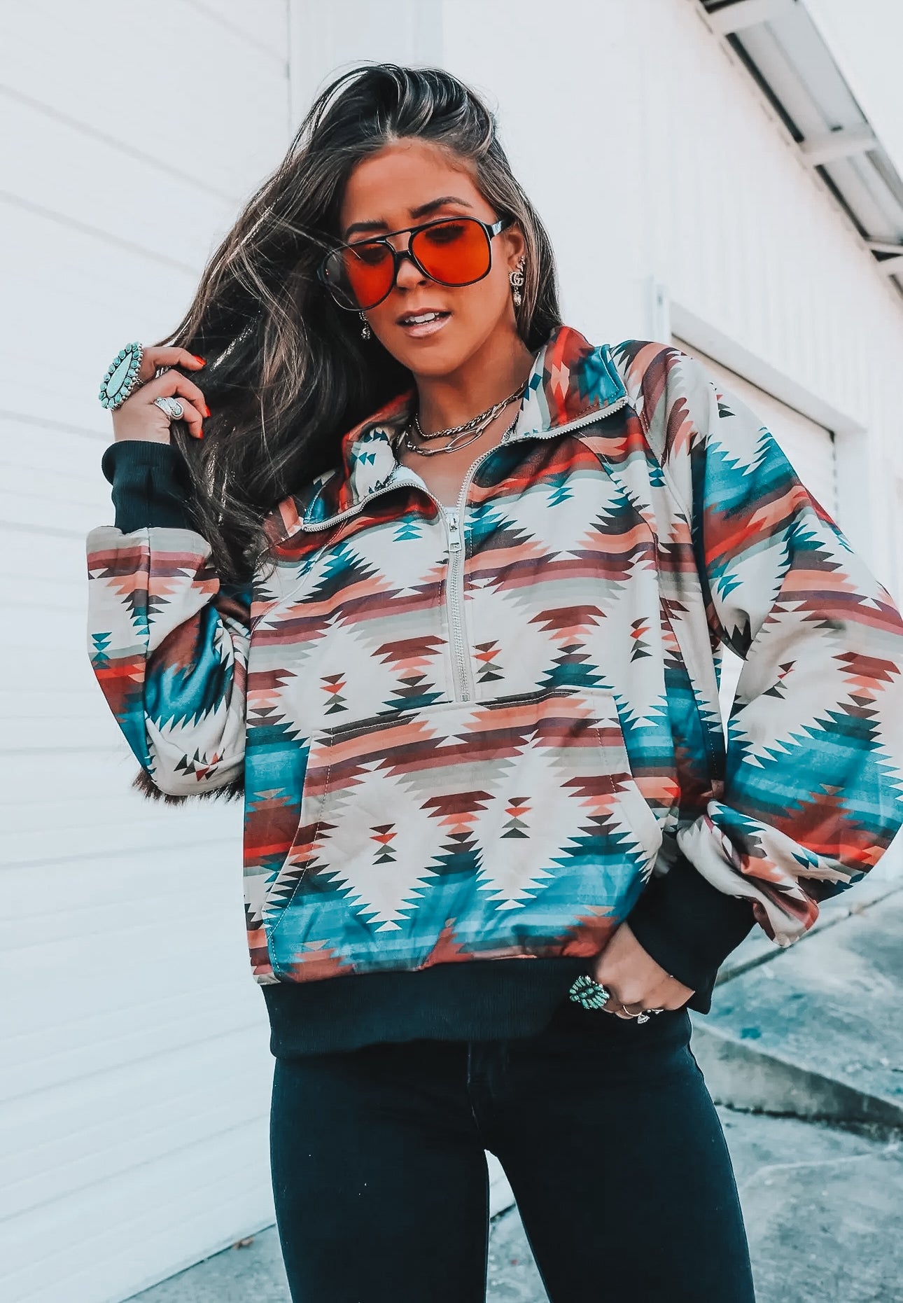 Front Porch - Aztec 1/4 Zip