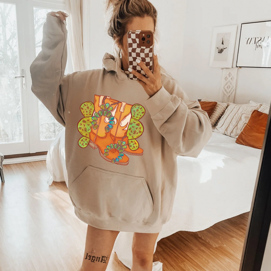 The Branded Roan - Spade Boots Hoodie