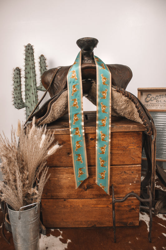 Retro Blue Flores La Due
