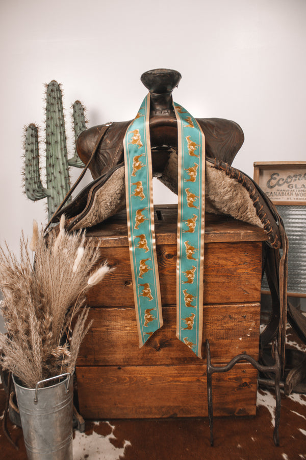 Retro Blue Flores La Due