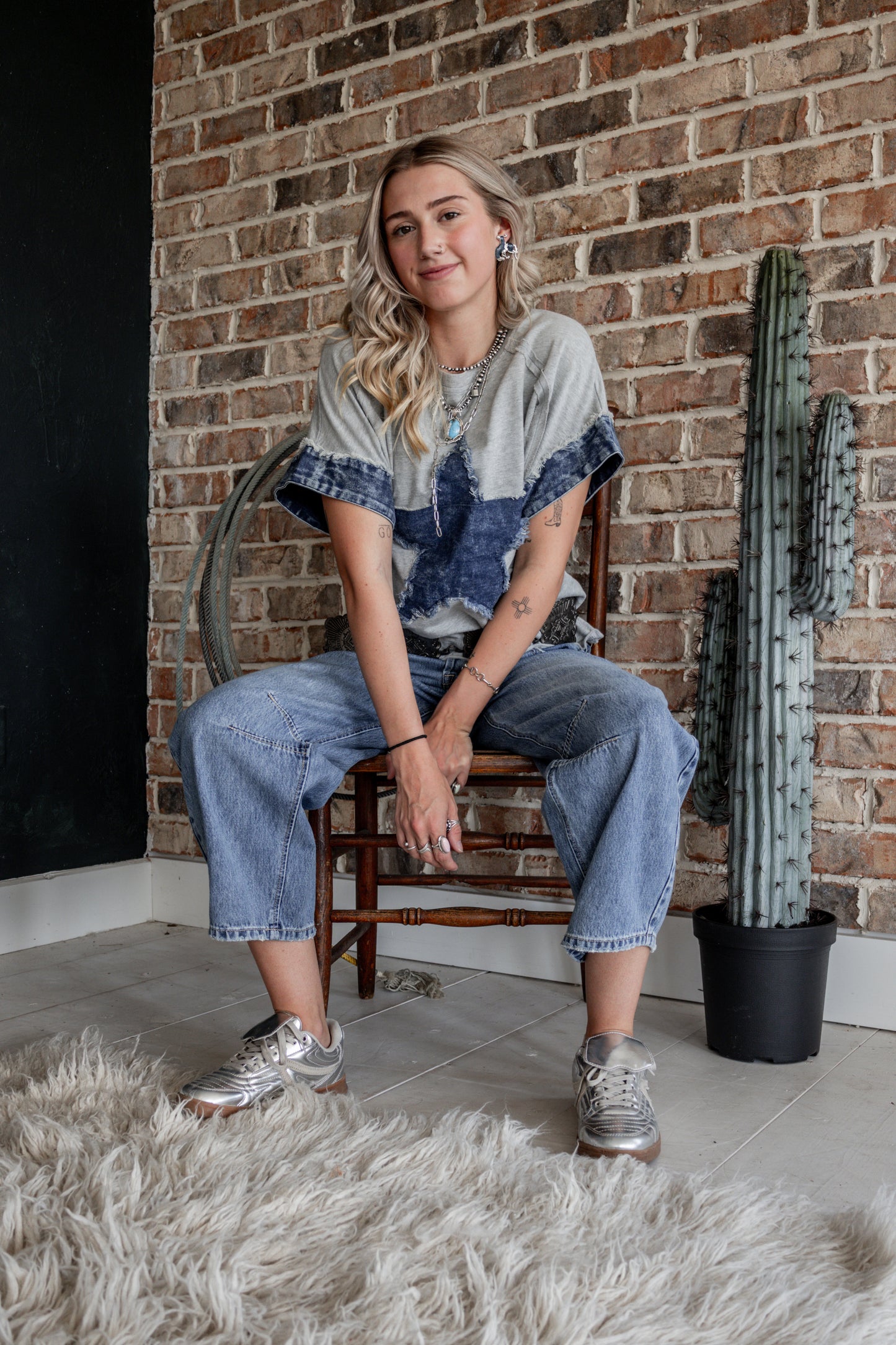 The Denim Star Tee