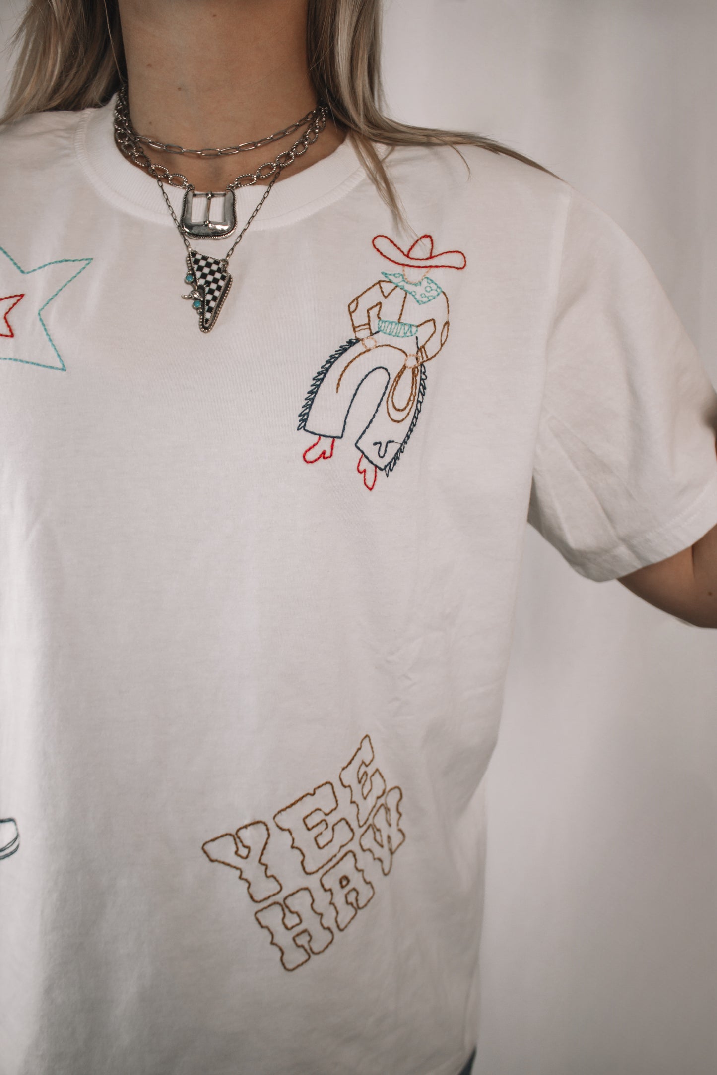 Yeehaw Star Tee