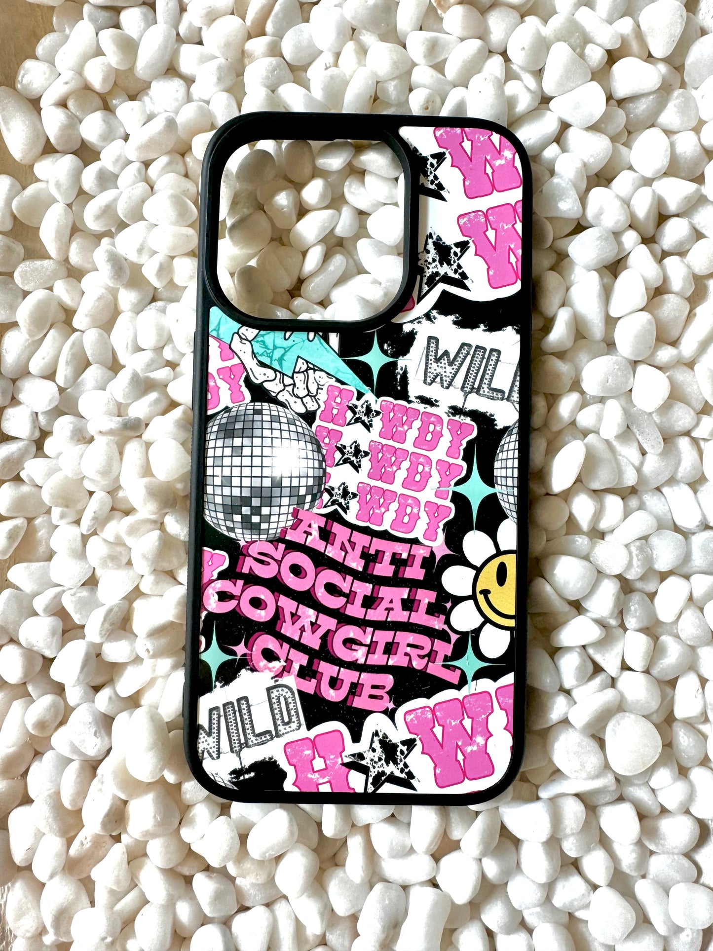 The Branded Roan - Anti Social Cowgirl Club Phone Case