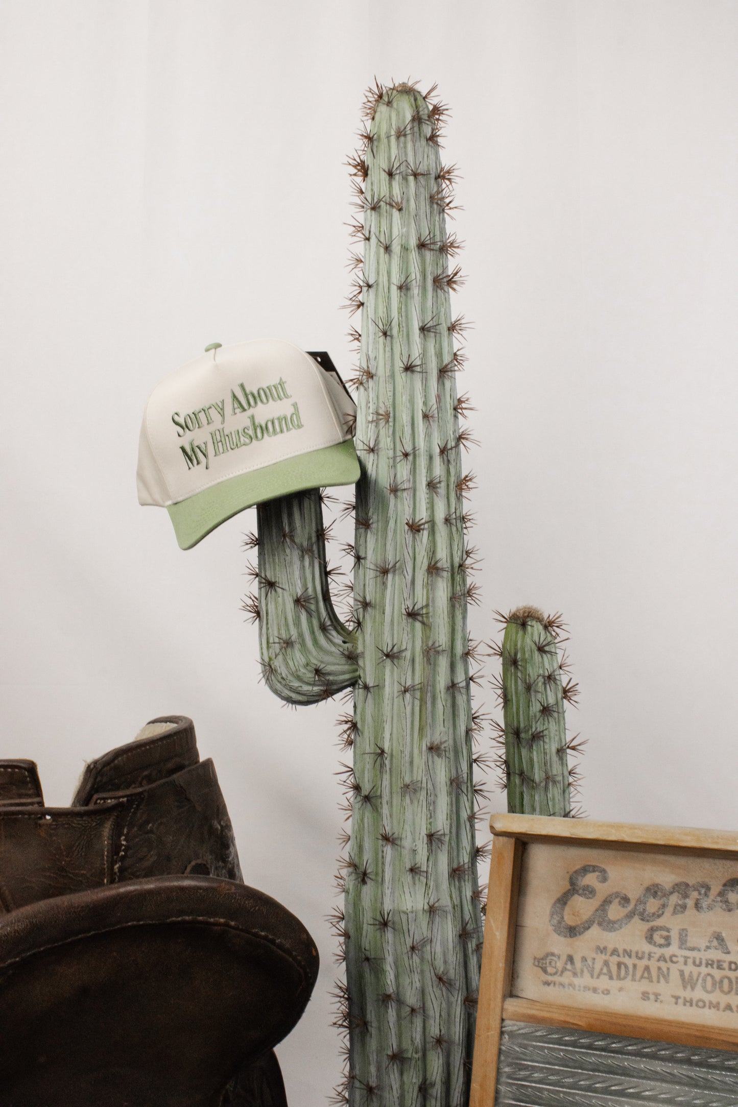 Sage “Sorry About My Husband” Cap