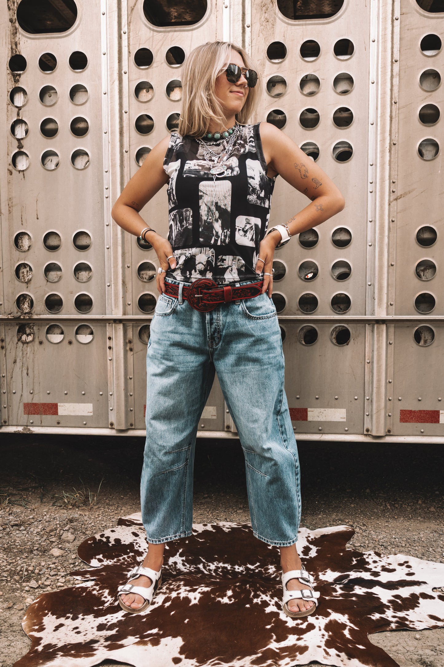 Cattle Chrome Tank