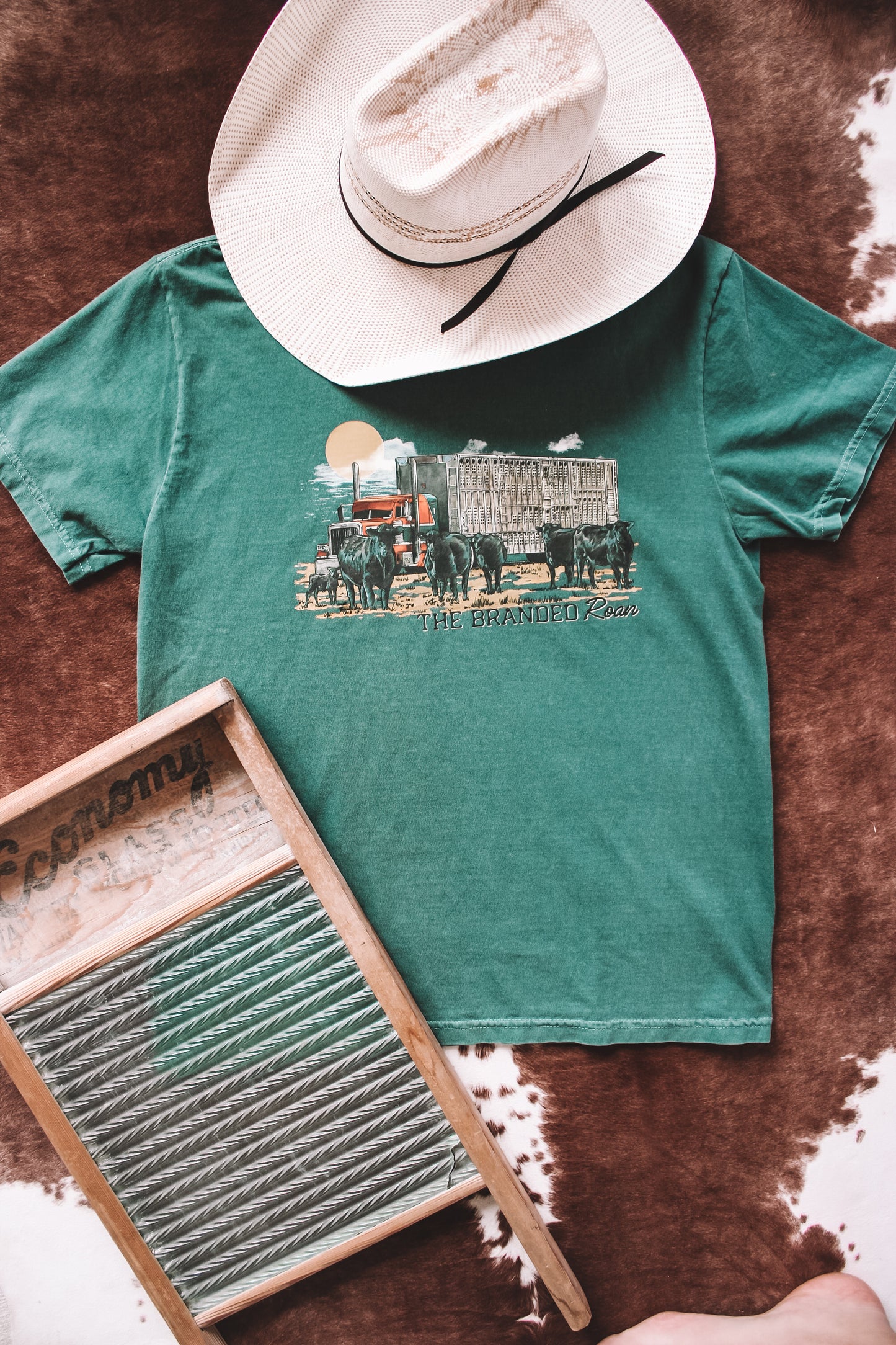 The Branded Roan - Cattle Trucks Do It Better Tee