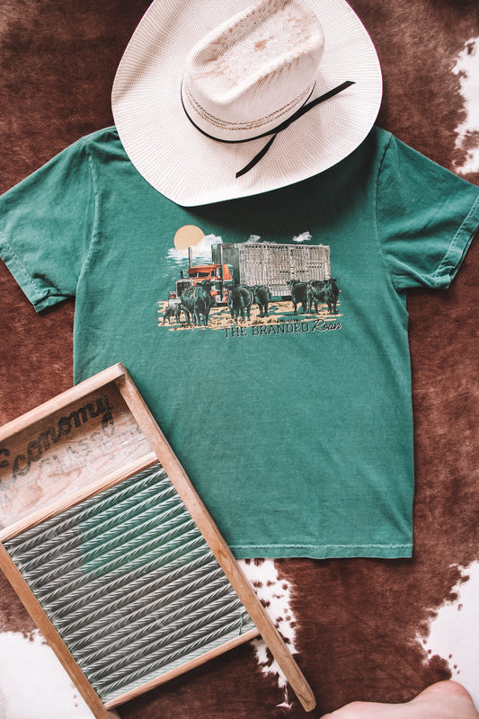 The Branded Roan - Cattle Trucks Do It Better Tee