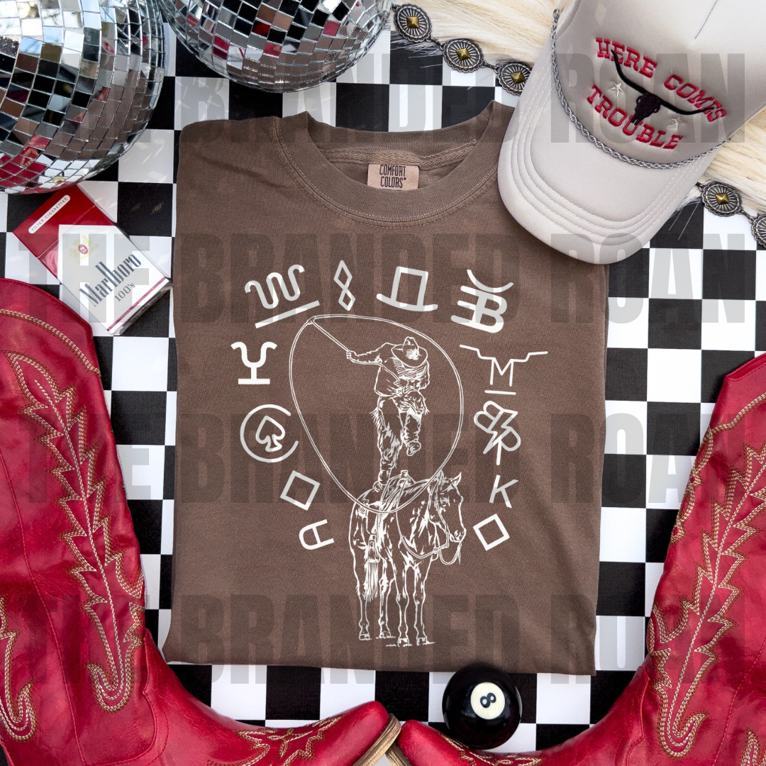 Lasso Cowboy Tee