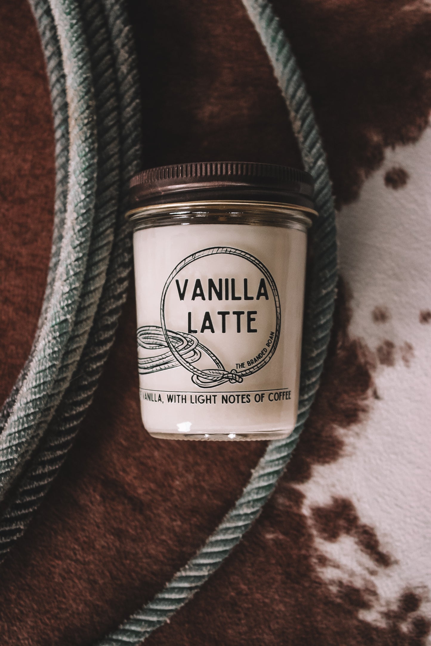 8oz Vanilla Latte Candle