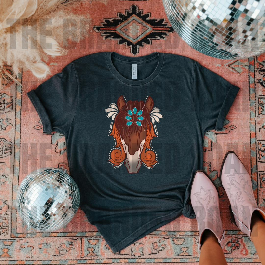 The Branded Roan - Horsin Around Tee