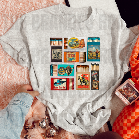 Vintage Match Box Tee