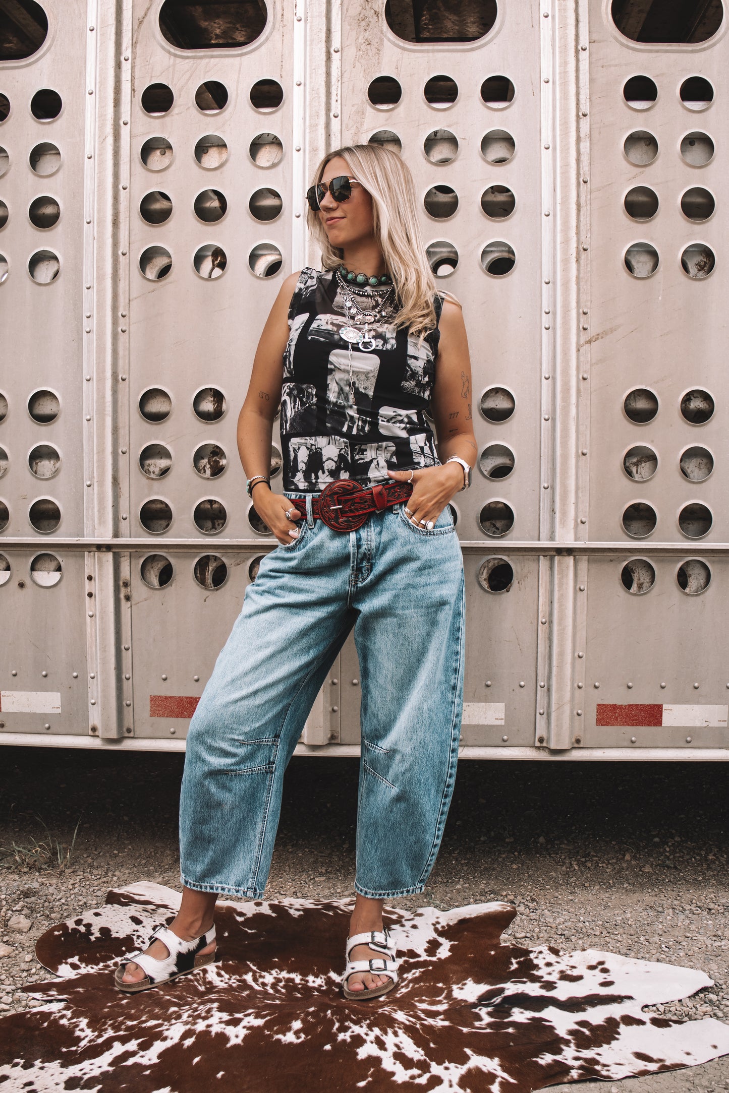 Cattle Chrome Tank