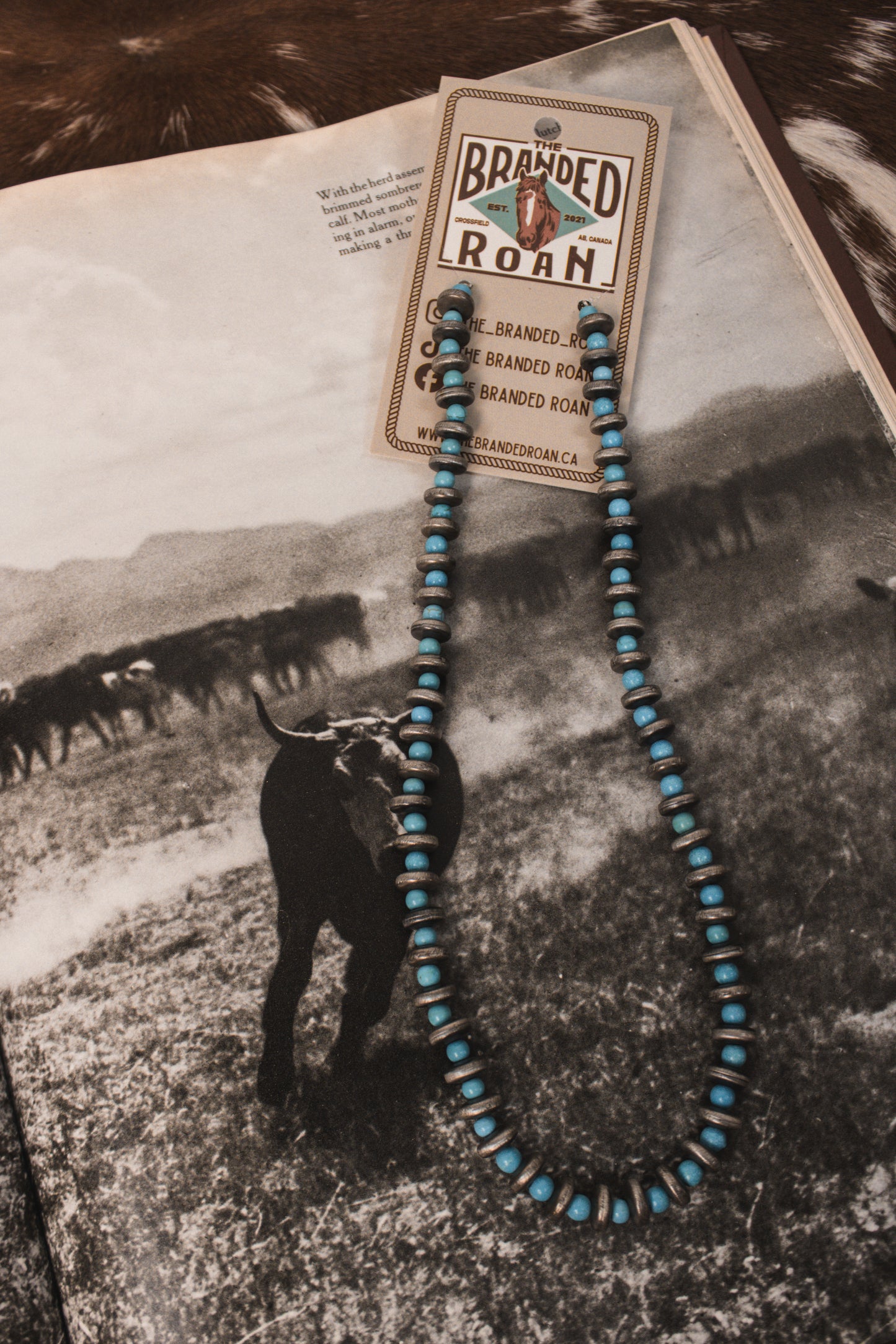 Turquoise & Pearl Necklace