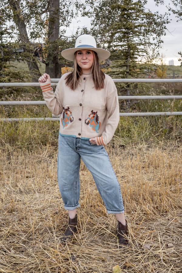 The Ranch Horse Cardigan