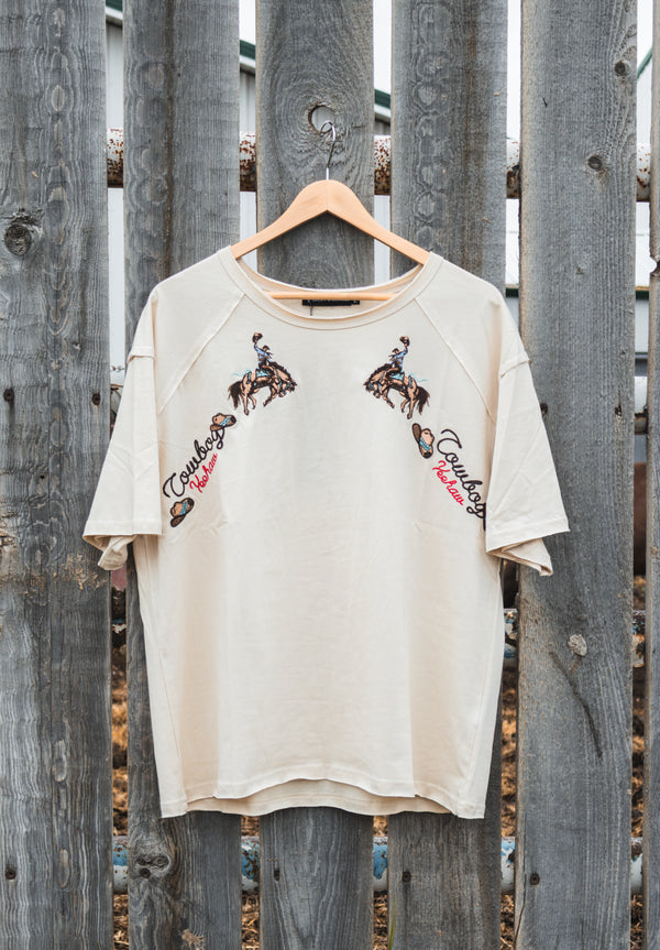 Double Trouble Rodeo Tee