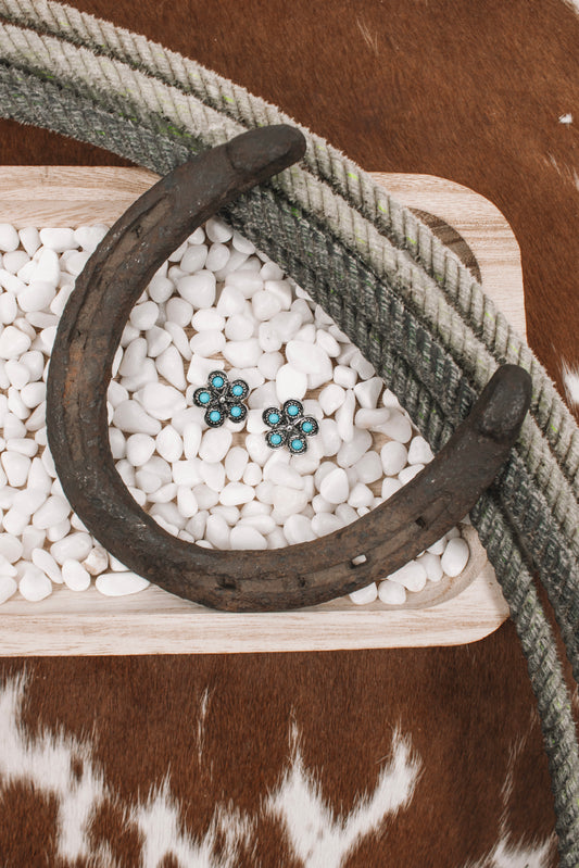 The Turquoise Josie Studs