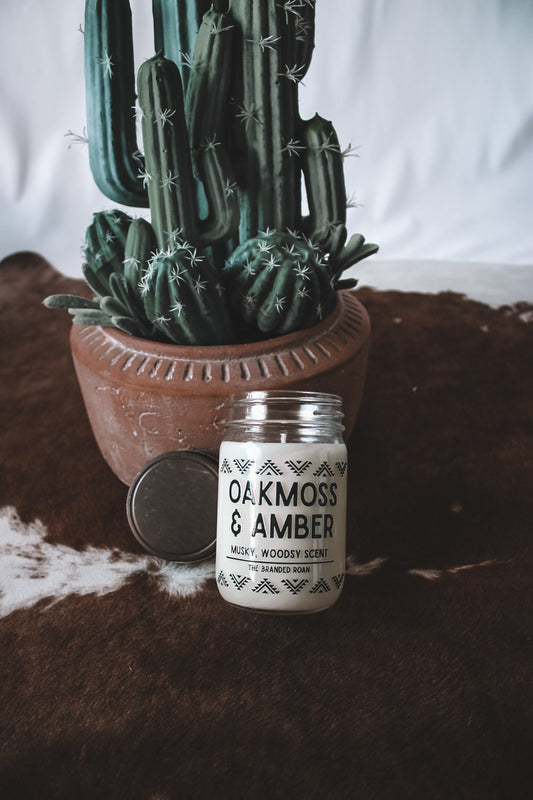 12oz Mason Jar Soy Candle -