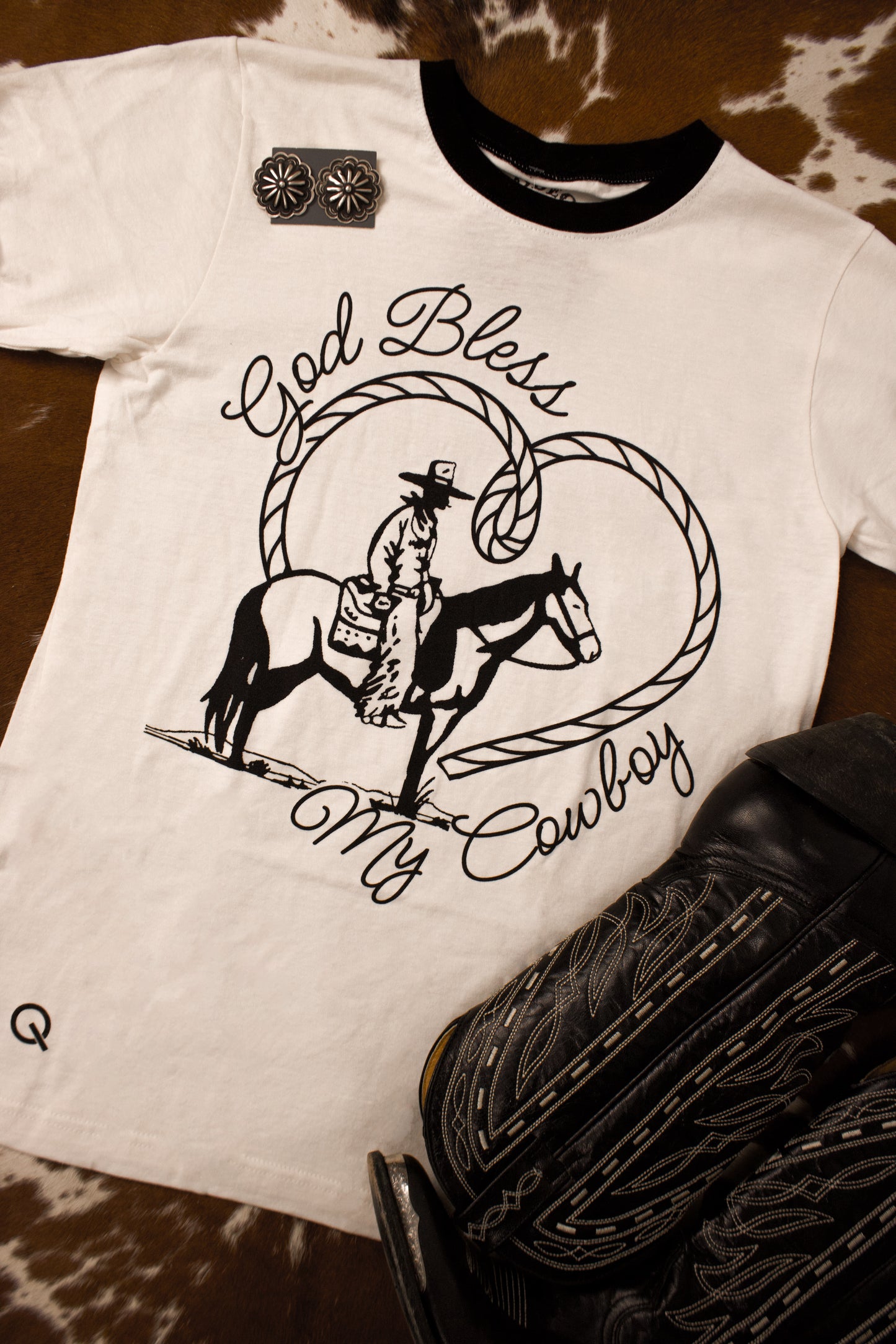 God Bless My Cowboy Tee