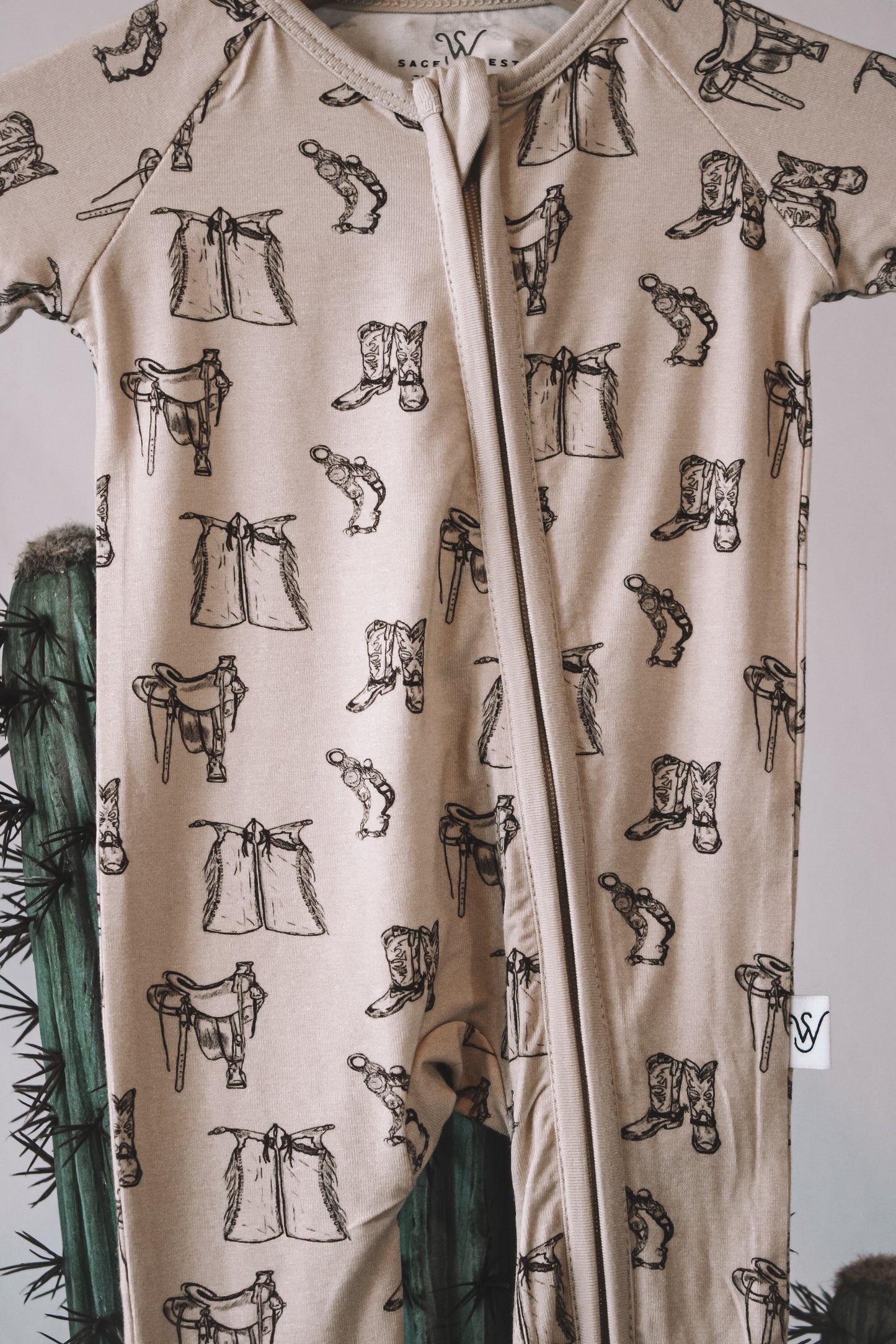 Cream Tack Room Sleepwear