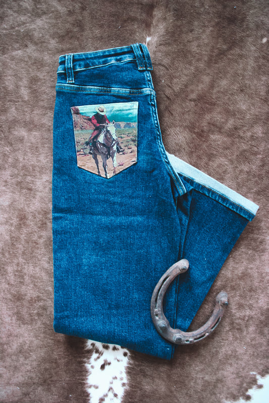 Vintage Cowboy Jeans SIZE 8