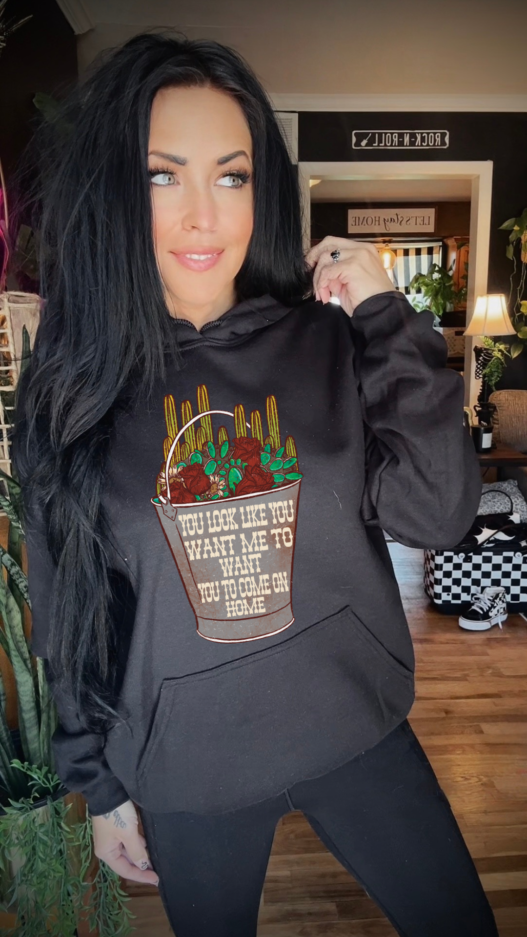 The Branded Roan - You Look Like You Love Me Hoodie