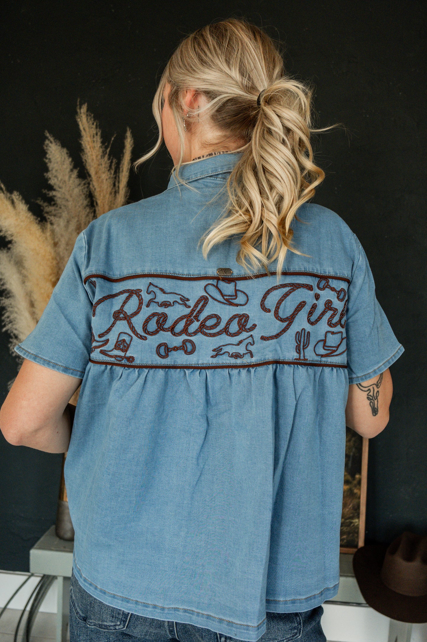The Honky Tonk Denim Top